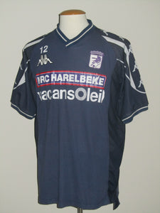 KRC Harelbeke 2000-01 Training shirt PLAYER ISSUE #12 Daniel Maes