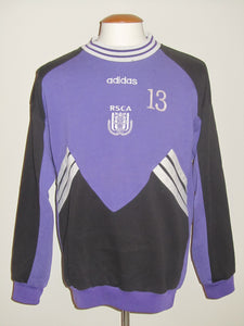 RSC Anderlecht 1995-96 Sweatshirt and bottom player issue #13