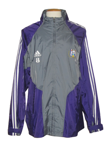 RSC Anderlecht 2004-05 Rain jacket PLAYER ISSUE #8 Nenad Jestrovic