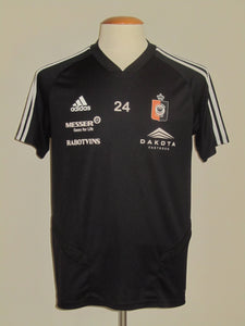 SK Deinze 2019-20 Training shirt PLAYER ISSUE #24 Niels De Schutter