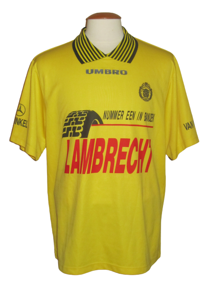 KSC Lokeren 1997-99 Home shirt MATCH ISSUE/WORN #15