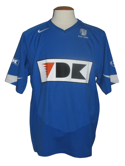 KAA Gent 2004-05 Home shirt L *mint*