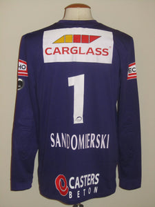 KRC Genk 2012-13 Goalkeeper shirt MATCH ISSUE #1 Grzegorz Sandomierski