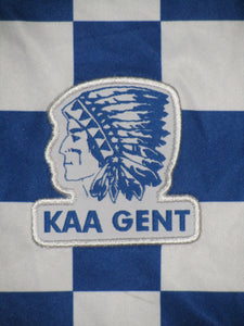 KAA Gent 2010-11 Home shirt PLAYER ISSUE Europa League #5 Erlend Hanstveit