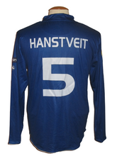 Load image into Gallery viewer, KAA Gent 2010-11 Home shirt PLAYER ISSUE Europa League #5 Erlend Hanstveit