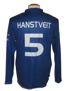 KAA Gent 2010-11 Home shirt PLAYER ISSUE Europa League #5 Erlend Hanstveit