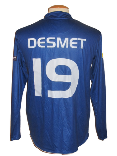 KAA Gent 2010-11 Home shirt PLAYER ISSUE Europa League #19 Stijn De Smet