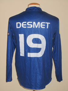 KAA Gent 2010-11 Home shirt PLAYER ISSUE Europa League #19 Stijn De Smet