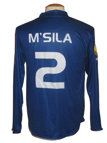 KAA Gent 2010-11 Home shirt PLAYER ISSUE Europa League #2 Zakaria M'Sila