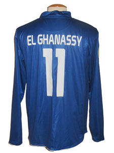 KAA Gent 2010-11 Home shirt MATCH ISSUE/WORN Europa League #11 Yassine El Ghanassy