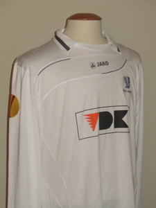 KAA Gent 2010-11 Away shirt MATCH ISSUE/WORN Europa League #17 Hannes Van der Bruggen