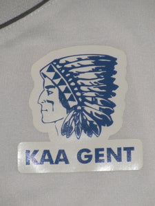 KAA Gent 2010-11 Away shirt MATCH ISSUE/WORN Europa League #17 Hannes Van der Bruggen