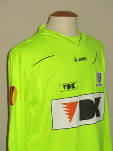 KAA Gent 2010-11 Home shirt Europa League *Misprint* #1 Frank Boeckx