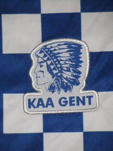 KAA Gent 2010-11 Home shirt MATCH ISSUE/WORN L/S #12