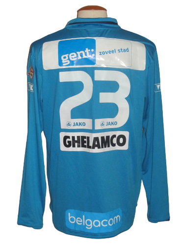 KAA Gent 2010-11 Third shirt MATCH ISSUE/WORN #23 Shlomi Arbeitman