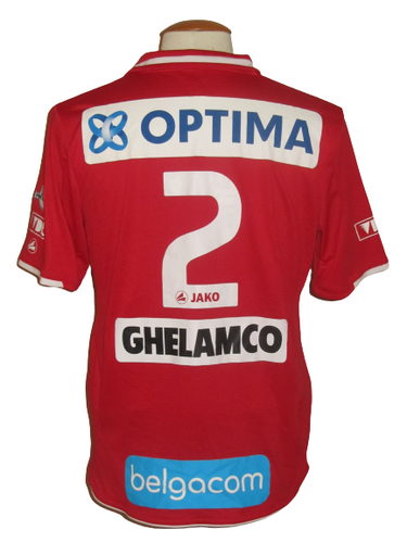 KAA Gent 2010-11 Alternative shirt MATCH ISSUE/WORN #2 Zakaria M'Sila