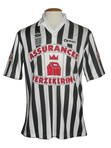 RCS Charleroi 1988-92 Home shirt MATCH ISSUE/WORN #25