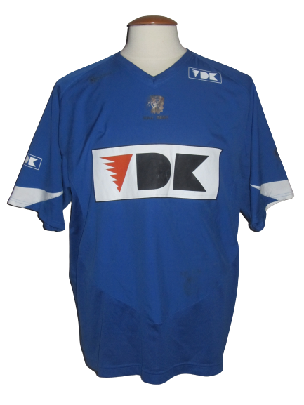 KAA Gent 2004-05 Home shirt MATCH ISSUE/WORN #14 Björn De Coninck