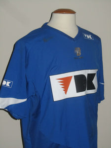 KAA Gent 2004-05 Home shirt MATCH ISSUE/WORN #14 Björn De Coninck