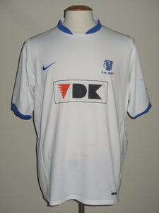 KAA Gent 2006-07 Away shirt MATCH ISSUE/PREPARED Intertoto #24 Steve De Ridder