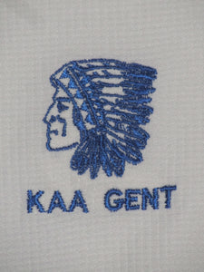 KAA Gent 2006-07 Away shirt MATCH ISSUE/PREPARED Intertoto #24 Steve De Ridder