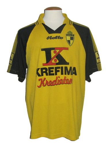 Lierse SK 1998-99 Home shirt MATCH ISSUE/WORN Gela Shekiladze #14