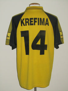 Lierse SK 1998-99 Home shirt MATCH ISSUE/WORN Gela Shekiladze #14