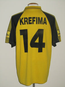 Lierse SK 1998-99 Home shirt MATCH ISSUE/WORN Jurgen Cavens #14