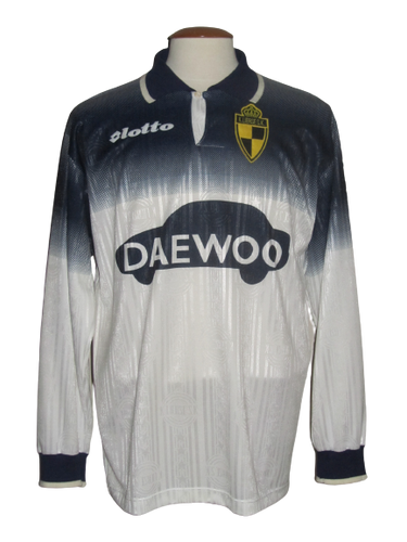 Lierse SK 1997-98 Away shirt L/S L #5 Eric Van Meir *mint*