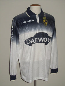 Lierse SK 1997-98 Away shirt L/S L #5 Eric Van Meir *mint*