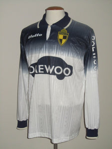 Lierse SK 1997-98 Away shirt L/S L #5 Eric Van Meir *mint*