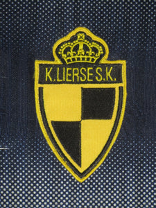 Lierse SK 1997-98 Away shirt L/S L #5 Eric Van Meir *mint*
