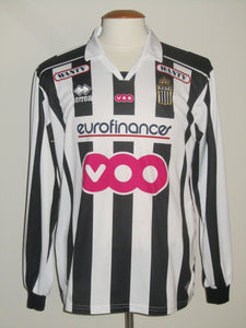 RCS Charleroi 2009-10 Home shirt L/S L