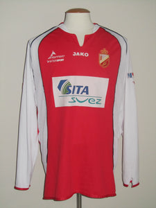 RAEC Mons 2005-06 Home shirt MATCH ISSUE/WORN #23 Éric Rabesandratana