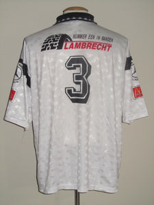 KSC Lokeren 1995-96 Home shirt MATCH ISSUE/WORN #3 Rudy Cossey