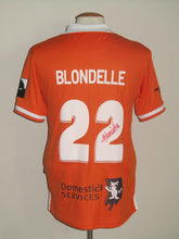 Load image into Gallery viewer, SK Deinze 2020-21 Home shirt MATCH ISSUE #22 Siebe Blondelle *signed*