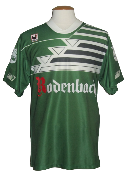 Cercle Brugge 1990-91 Home shirt  MATCH ISSUE/WORN #6