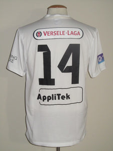 SK Deinze 2015-16 Away shirt MATCH ISSUE/WORN #14 Daan Debouver