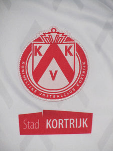 Kortrijk KV 2019-20 Home shirt MATCH ISSUE #55 Vladimir Kovacevic vs Cercle Brugge *signed*