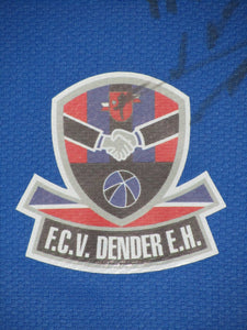 FCV Dender EH 2008-09 Home shirt MATCH ISSUE/WORN #10 Sulejman Smajic *signed*