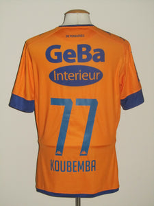 Sint-Truiden VV 2016-17 Third shirt MATCH ISSUE/WORN #77 Kevin Koubemba