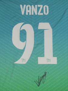 Excelsior Virton 2019-20 Away shirt MATCH ISSUE #91 Floriano Vanzo vs OHL *signed*