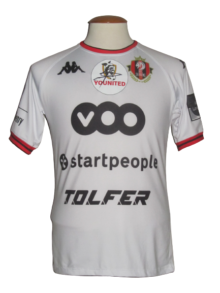 RFC Seraing 2020-21 Away shirt MATCH ISSUE #19 Moussa Gueye