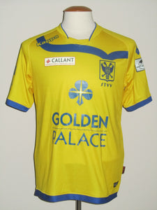 Sint-Truiden VV 2015-16 Home shirt MATCH ISSUE/WORN #2