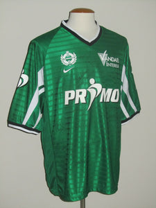 KFC Lommel SK 2002-03 Home shirt XL #13 Pedrag Filipovic *signed*