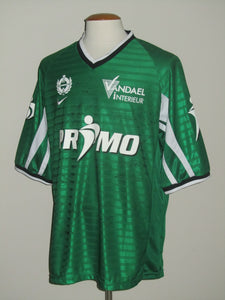 KFC Lommel SK 2002-03 Home shirt XL #13 Pedrag Filipovic *signed*