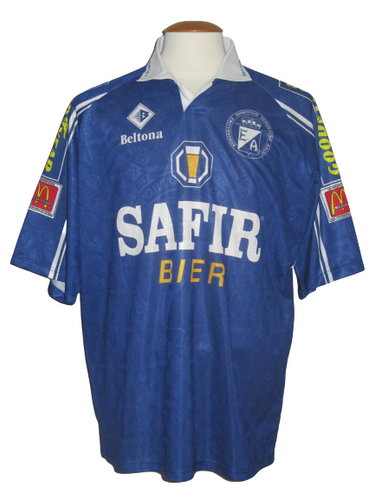 Eendracht Aalst 1996-97 Away shirt MATCH ISSUE/WORN #19