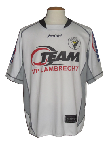 KSC Lokeren 2003-04 Home shirt MATCH ISSUE/WORN #4 Patrice Zéré