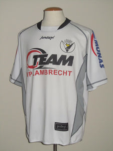 KSC Lokeren 2003-04 Home shirt MATCH ISSUE/WORN #4 Patrice Zéré