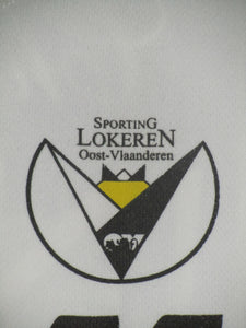KSC Lokeren 2003-04 Home shirt MATCH ISSUE/WORN #4 Patrice Zéré